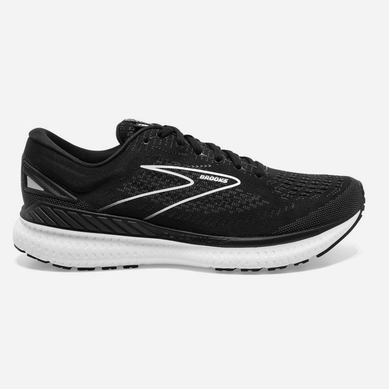 Brooks Glycerin Gts 19 Max Cushion - Zapatillas Running Asfalto Hombre - Negras / Blancas (IO2507386